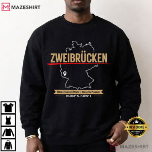Germany Souvenir Zweibrucken Deutschland T Shirt (2)