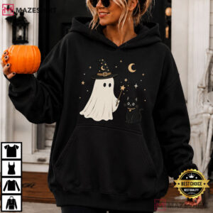 Boo P Ghost Dog Funny Halloween Dog Mom Cute Spooky T Shirt (4)