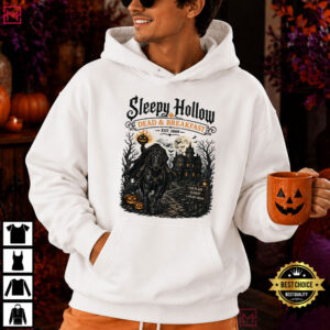 Headless Horseman Sleepy Hollow Halloween Vintage Gothic T Shirt (4)