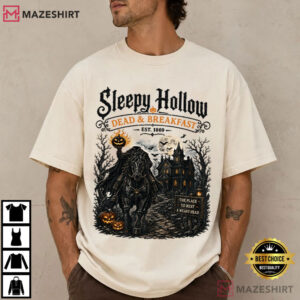 Headless Horseman Sleepy Hollow Halloween Vintage Gothic T-Shirt