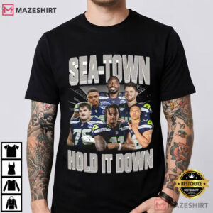 Sea Town Hold It Down Seattle Seahawks Football T Shirt (1)