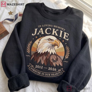 Fly Free Jackie Big Bear Eagle Memorial Embroidered Sweatshirt (4)