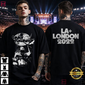 Taylor Hawkins Tribute Concert Los Angeles London Fan Merch T Shirt (1)
