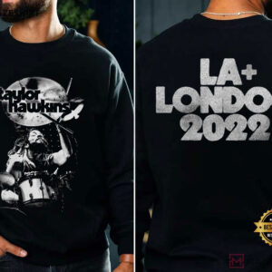 Taylor Hawkins Tribute Concert Los Angeles London Fan Merch T Shirt (2)