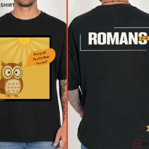 Christian Owl Faith Humorous Religious Funny T Shirt (4)