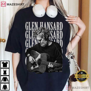 Glen Hansard Tribute Vintage Music Memorial Folk Rock Singer T Shirt (1)
