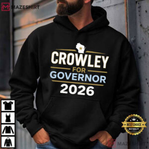 Crowley For Governor 2026 Wisconsin Democratic Election T Shirt (4)