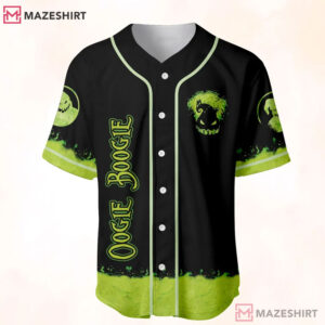 Nightmare Before Christmas Oogie Boogie Halloween Kids Baseball Jersey (3)