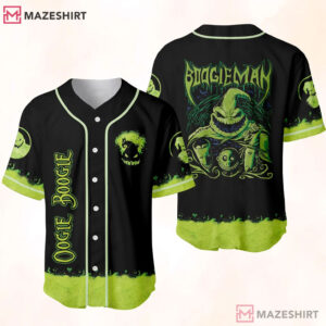 Nightmare Before Christmas Oogie Boogie Halloween Kids Baseball Jersey