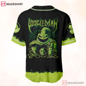 Nightmare Before Christmas Oogie Boogie Halloween Kids Baseball Jersey (2)