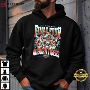 Auburn Tigers Final Four 2025 Men’s Basketball NIL T Shirt (4)
