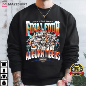 Auburn Tigers Final Four 2025 Men’s Basketball NIL T Shirt (3)