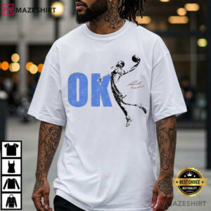 Russell Westbrook OKC Oklahoma City Thunder Vintage Basketball T Shirt (3)