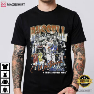 Russell Westbrook Retirement Basketball Vintage Graphic T Shirt (2)