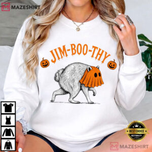 Jimothy Raccoon Halloween Jimboothy Spooky Animal Lover T Shirt (1)