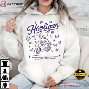 BTS Arirang Tour 2026 Hooligan Purple Kpop Fan Chibi T Shirt (3)