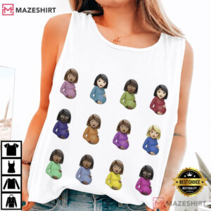 Drake Y2K Pregnancy Emoji Streetwear Vintage Hip Hop Music T Shirt (4)