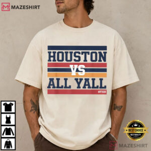 Houston Vs All Y’all Fish Bayou City T Shirt (1)