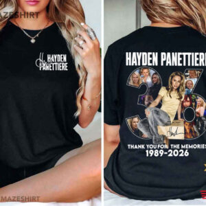 Hayden Panettiere Memorial Tribute 1989 2026 T Shirt (2)