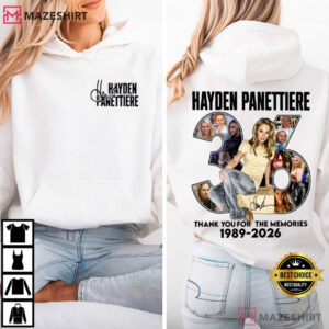Hayden Panettiere Memorial Tribute 1989 2026 T Shirt (3)