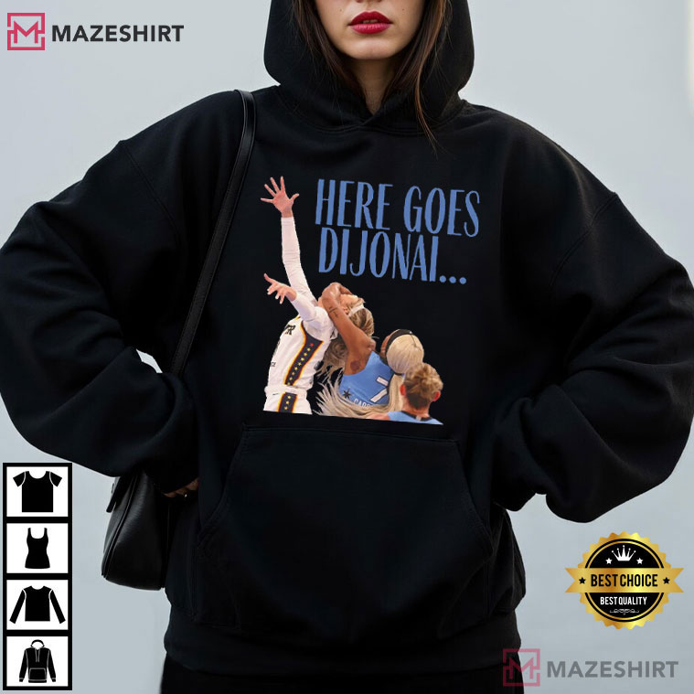 Here Goes Dijonai Carrington WNBA Basketball T-Shirt Here Goes Dijonai Carrington WNBA Basketball T-Shirt