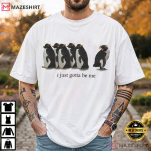 I Just Gotta Be Me Penguins National Geographic T Shirt (4)