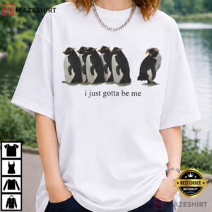 I Just Gotta Be Me Penguins National Geographic T Shirt (1)