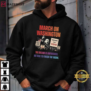 March On Washington 2026 The Dream Is Unfinished T Shirt (3)