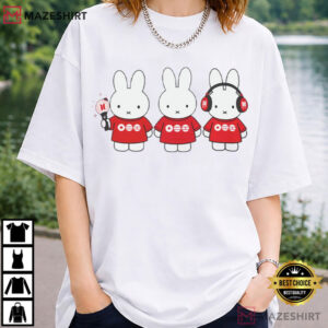 BTS Miffy Arirang Inspired Cute Kpop ARMY Fan T Shirt (1)