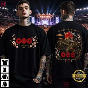 BTS Arirang Tour Korean Vintage Concert Merch ARMY Fan T Shirt (1)