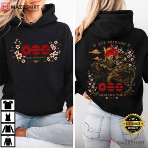 BTS Arirang Tour Korean Vintage Concert Merch ARMY Fan T Shirt (2)