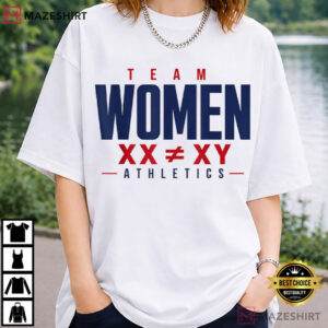 Team Women XX XY Save Girls Sports Athlete T Shirt (1)