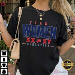 Team Women XX XY Save Girls Sports Athlete T Shirt (3)