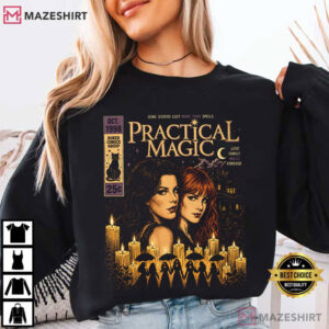 Comic Book Practical Magic 1998 Horror Movie Halloween T Shirt (4)