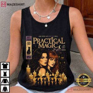 Comic Book Practical Magic 1998 Horror Movie Halloween T Shirt (2)