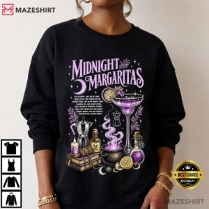 Midnight Margaritas Practical Magic Retro Halloween Movie T Shirt (1