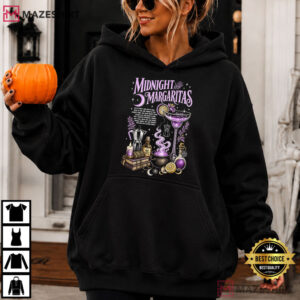 Midnight Margaritas Practical Magic Retro Halloween Movie T Shirt (1 (3)