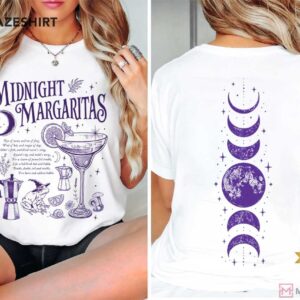 Practical Magic Midnight Margaritas Retro Halloween Movie T Shirt (3)