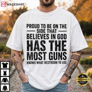 Conservative Pro Republican Proud To Be On The Side Believes In God T Shirt (4)