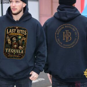 Skull Last Rites Tequila Hexbane Distilling Co T Shirt (1)