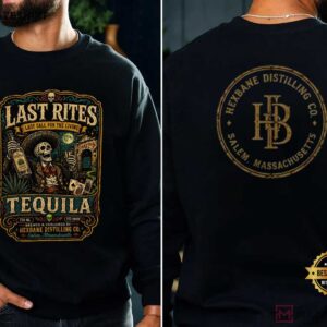 Skull Last Rites Tequila Hexbane Distilling Co T Shirt (3)