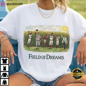 Philadelphia Phillies Field Of Dreams Vintage Cornfield Baseball T Shirt (4)