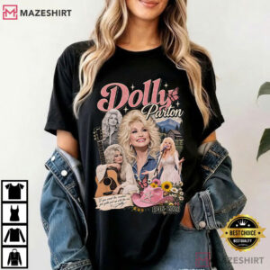 Dolly Parton Vintage Hip Hop Country Music T Shirt (4)