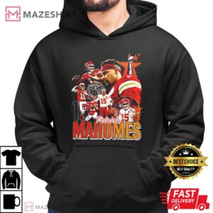 Patrick Mahomes Kansas City Chiefs Quarterback Football T Shirt (3)