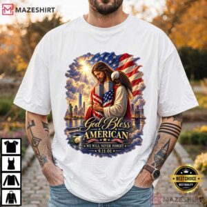 God Bless America's Pain Patriot Day Gift 25th Anniversary T Shirt (4)