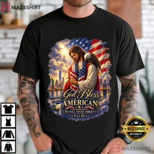 God Bless America's Pain Patriot Day Gift 25th Anniversary T Shirt (1)