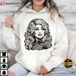 Dolly Parton Country Queen Retro Nashville Cowgirl T Shirt (2)
