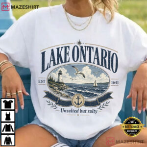 Lake Ontario Unsalted But Salty Not Lake America Anti Trump T Shirt (4)