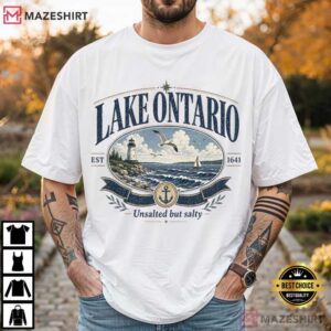 Lake Ontario Unsalted But Salty Not Lake America Anti Trump T Shirt (3)