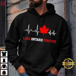 Lake Ontario Forever Maple Leaf Heartbeat Funny Political Patriotic (3)